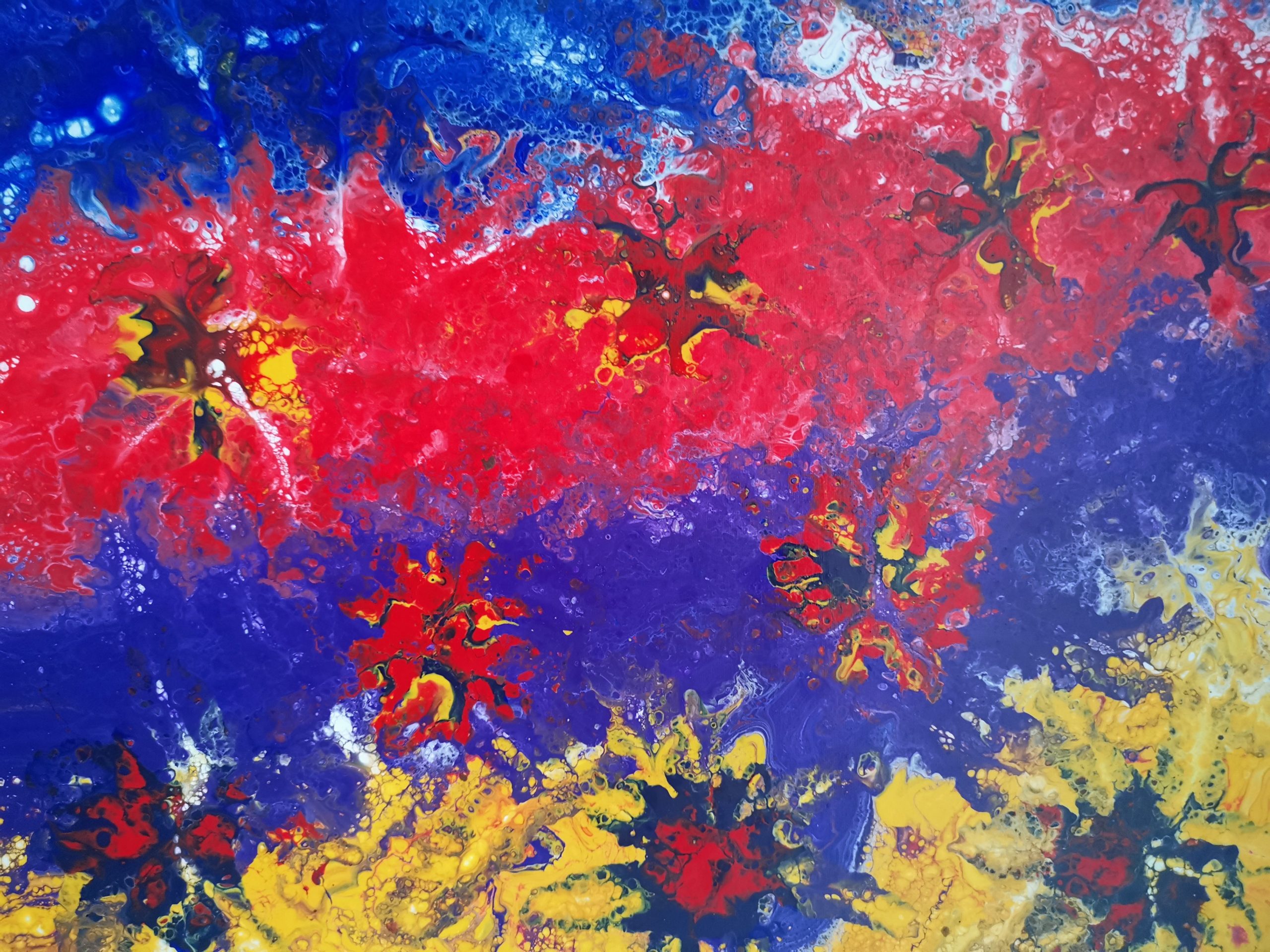 Blue Red Blue Yellow